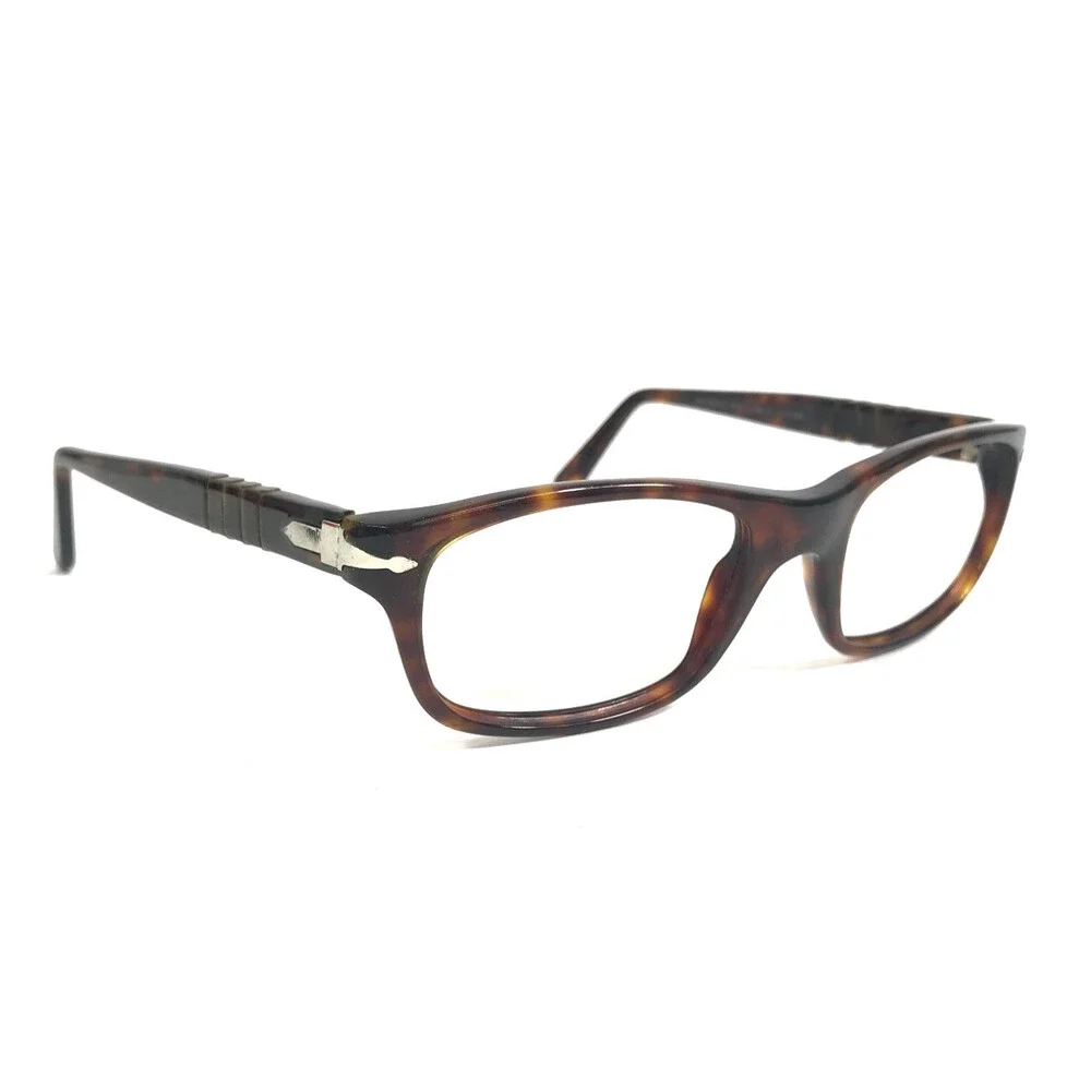 Persol Eyeglasses Frames 2670-S 24/47 Tortoise Rectangle Full Rim 53-21-140